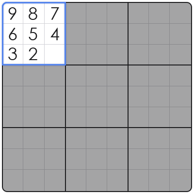 sudoku 3x3 solution